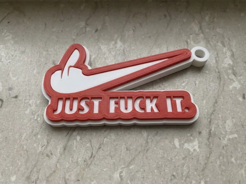Móc khóa Just F**k It! - Image 3