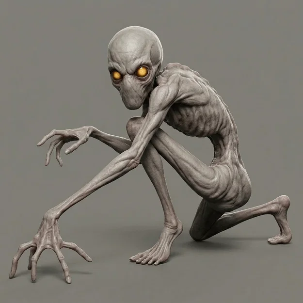 Mô hình 3D The Dover Demon - Sinh vật huyền bí in 3D độc đáo - Image 1