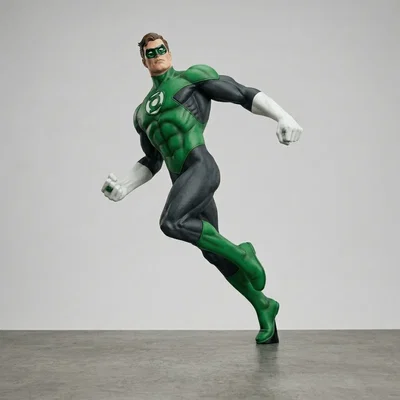 Mô hình 3D Green Lantern (Siêu anh hùng DC) cực chất cho anh em