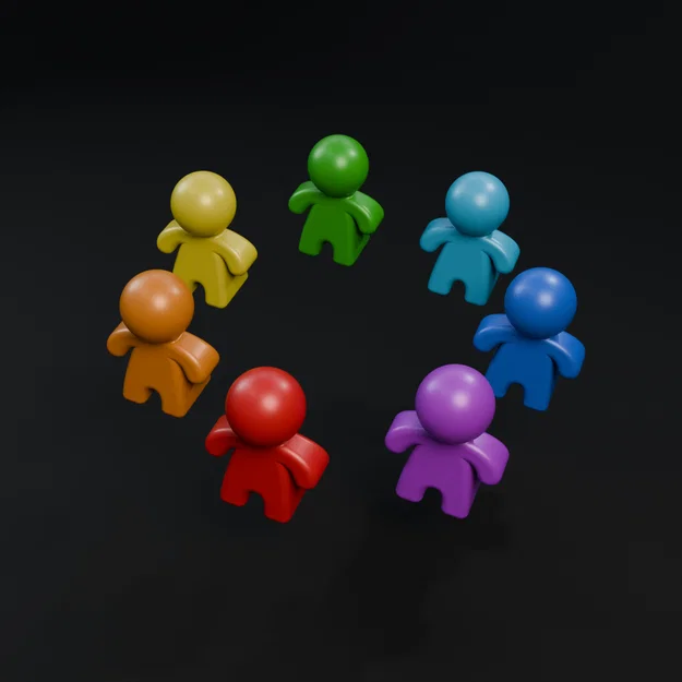 Mô hình token nhân vật Peeples 3D cho Boardgame - Image 2