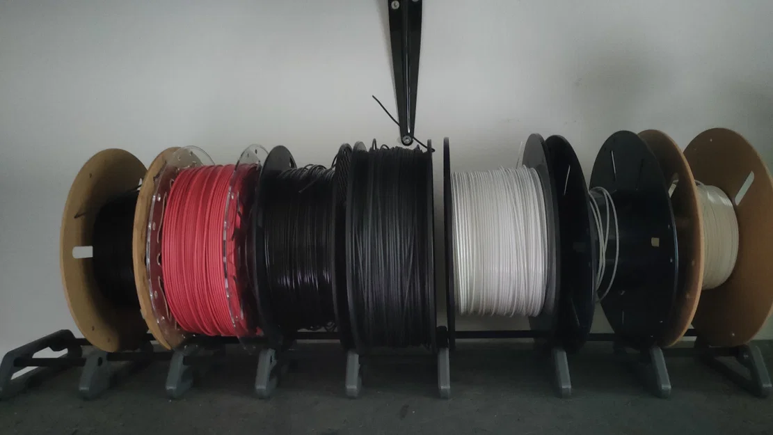 Giá đỡ cuộn nhựa in 3D đa năng (Multi-spool filament holder) - Image 1