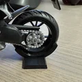 Chân đế trưng bày mô hình xe mô tô - Tỉ lệ 1:18 - Thumbnail 1