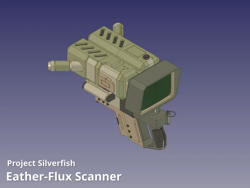 Project Silverfish Eather-Flux Scanner (Mô hình máy quét) - Image 1
