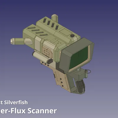 Project Silverfish Eather-Flux Scanner (Mô hình máy quét)