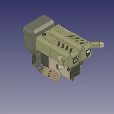 Project Silverfish Eather-Flux Scanner (Mô hình máy quét)