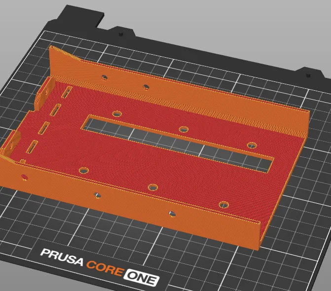 Khung giá đỡ cổng PCI (PCI Port Holder) in 3D cho thùng máy PC - Image 1