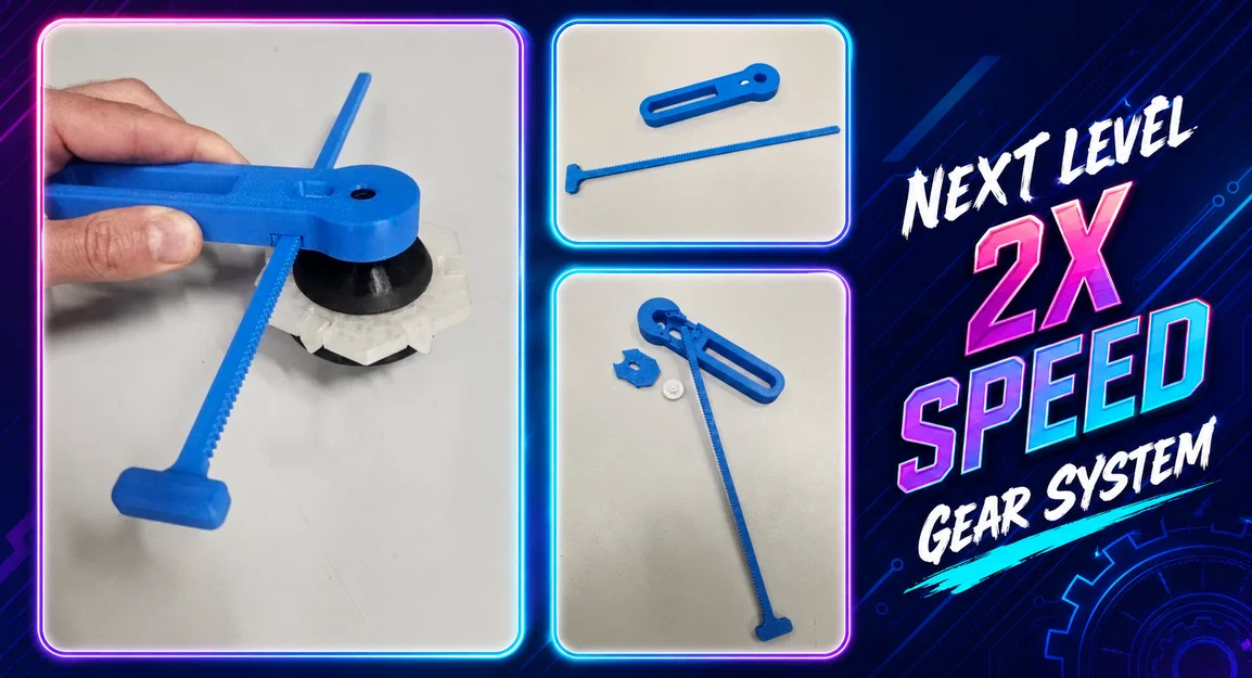 Con quay chiến đấu Battle Top với cơ chế hộp số tăng tốc 2X - Image 1