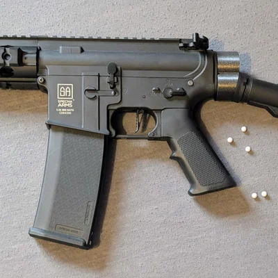 Adapter Dropstock 15° cho Airsoft (Phiên bản dùng đai ốc)