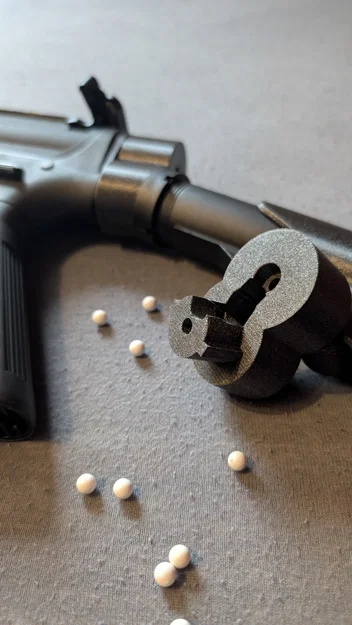 Adapter Dropstock 15° cho Airsoft (Phiên bản dùng đai ốc) - Image 2