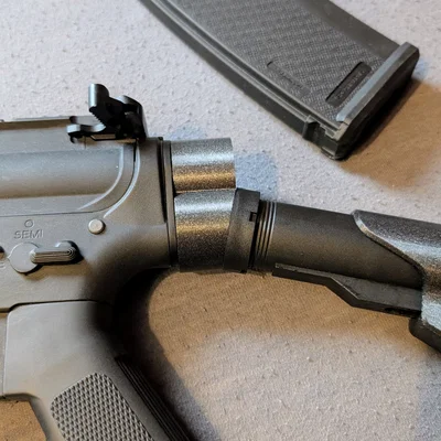 Adapter Dropstock 15° cho Airsoft (Phiên bản dùng đai ốc)