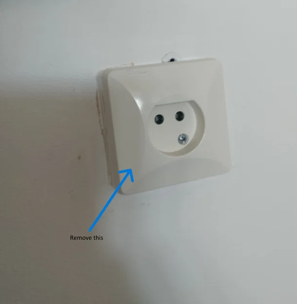Nắp đậy ổ cắm đèn chuẩn EU (Cover for lamp socket) phong cách tối giản - Image 3