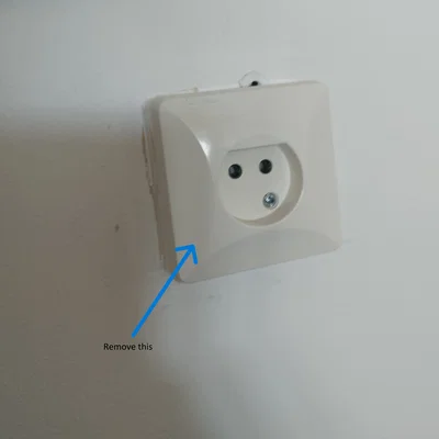 Nắp đậy ổ cắm đèn chuẩn EU (Cover for lamp socket) phong cách tối giản