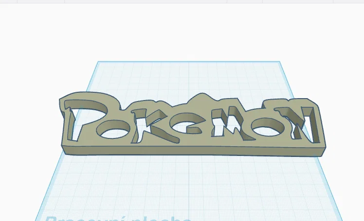 Mô hình logo Pokemon 3D trang trí đẹp mắt - Image 1