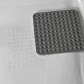 Thước kẻ chấm lưới 50x50mm cho bản đồ D&D và TTRPG - Thumbnail 1