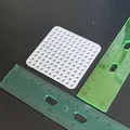 Thước kẻ chấm lưới 50x50mm cho bản đồ D&D và TTRPG - Thumbnail 2