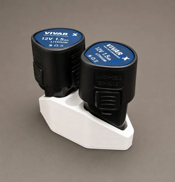 Đế giữ pin máy khoan 12V (Drill Battery Holder) tiện lợi - Image 2