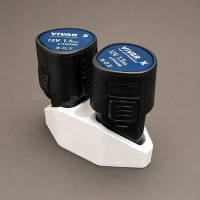 Đế giữ pin máy khoan 12V (Drill Battery Holder) tiện lợi