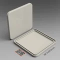 Nắp đậy dạng nhấn cho hộp kỹ thuật 80x80 / Linh kiện thay thế - Thumbnail 1