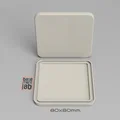 Nắp đậy dạng nhấn cho hộp kỹ thuật 80x80 / Linh kiện thay thế - Thumbnail 2