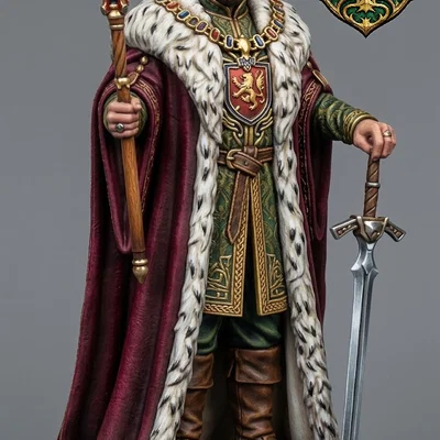 Mô hình Quý tộc Làng quê (Village Nobleman) cho RPG