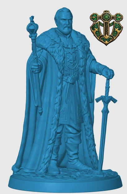 Mô hình Quý tộc Làng quê (Village Nobleman) cho RPG - Image 3