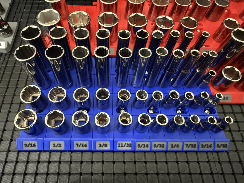 Khay Đựng Socket 1/4" Mở Rộng Grid10 - Image 1