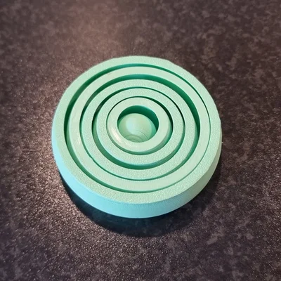 Gyroid fidget spinner