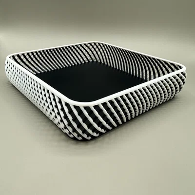Khay đựng đồ Kyro | Modern Square Bowl hiện đại cho bàn làm việc