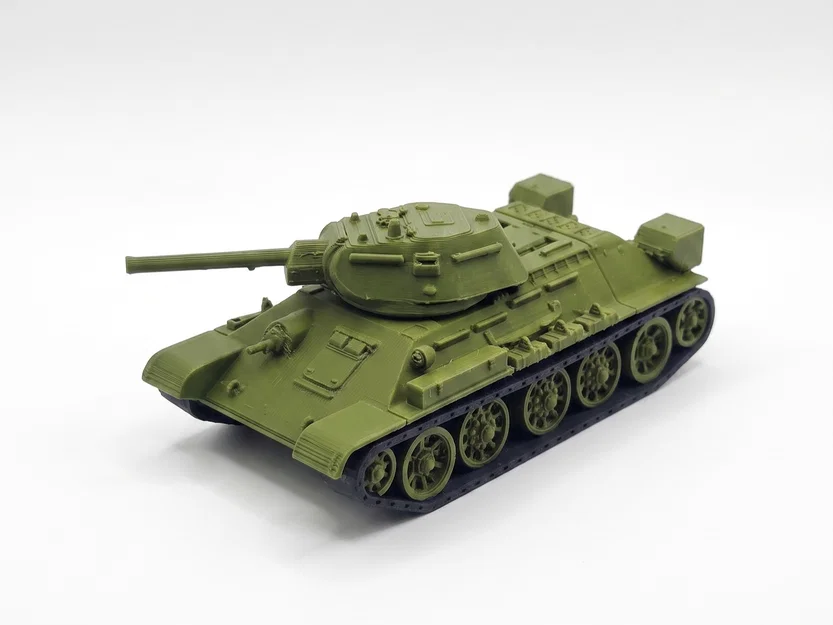 Mô hình xe tăng hạng trung T-34/76 phiên bản 1942 tỉ lệ 1:72 - Image 2