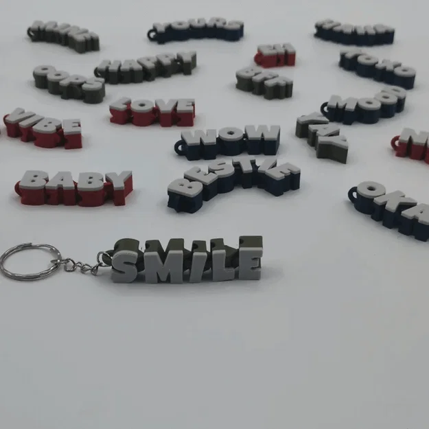 Bộ Sưu Tập Móc Khóa Chữ Cái Có Khớp Nối - Fun Pack - Image 3