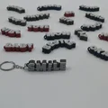 Bộ Sưu Tập Móc Khóa Chữ Cái Có Khớp Nối - Fun Pack - Thumbnail 3