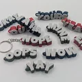 Bộ Sưu Tập Móc Khóa Chữ Cái Có Khớp Nối - Fun Pack - Thumbnail 5
