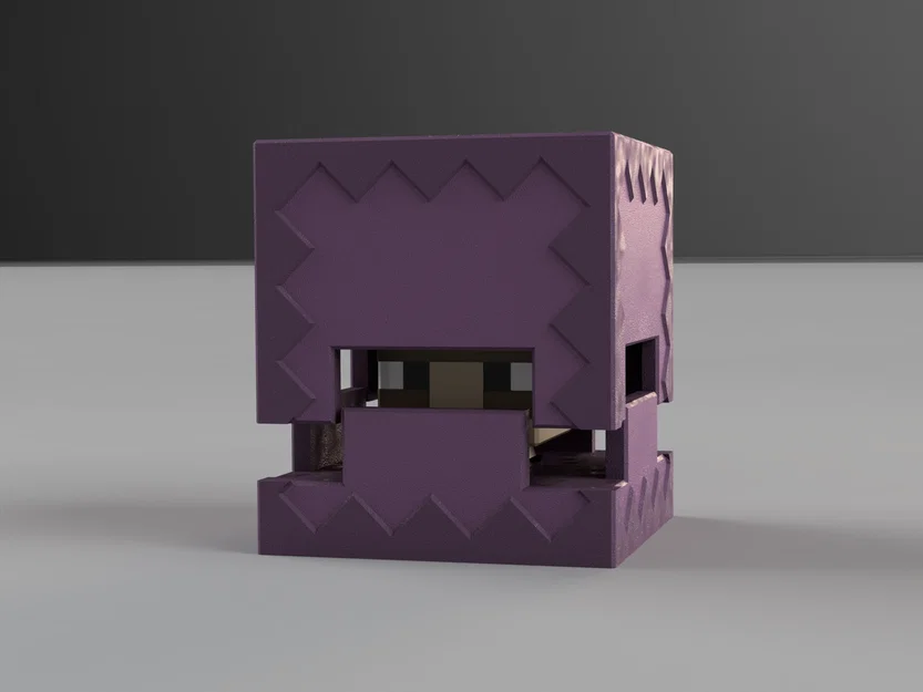 Đồ chơi Fidget hình Shulker Minecraft - Sử dụng switch bàn phím cơ - Image 1