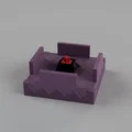 Đồ chơi Fidget hình Shulker Minecraft - Sử dụng switch bàn phím cơ - Thumbnail 2