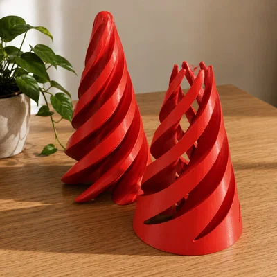 Mô hình đồ chơi giảm stress Massive Fidget Cone in 3D cực đã