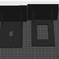 Mặt nạ công tắc đèn tích hợp kệ để đồ thông minh - Mẫu in 3D tiện lợi - Thumbnail 1