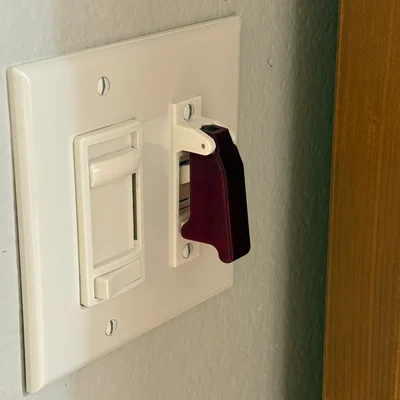 Nắp Bảo Vệ Công Tắc Hình Tên Lửa (Bản Light Switch)