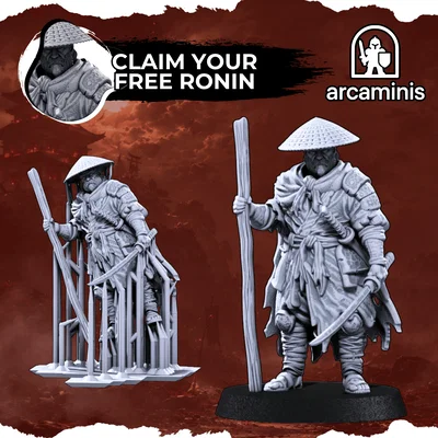 FREE Ronin Samurai | Hỗ trợ sẵn (Pre-supported)