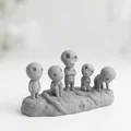 Mô hình linh hồn rừng Kodama (Công chúa Mononoke) • Dễ in - Thumbnail 2