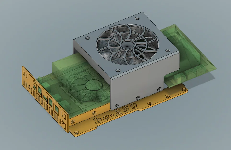 Ngàm chuyển đổi BC250 sang vỏ case chuẩn ATX - Image 2