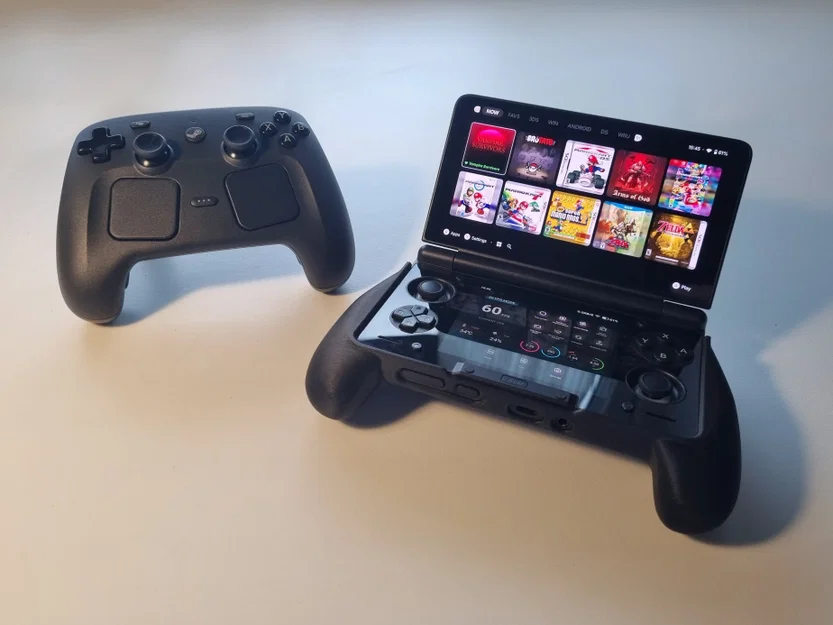 Tay cầm công thái học kiểu Steam Controller cho AYN Thor - Image 1