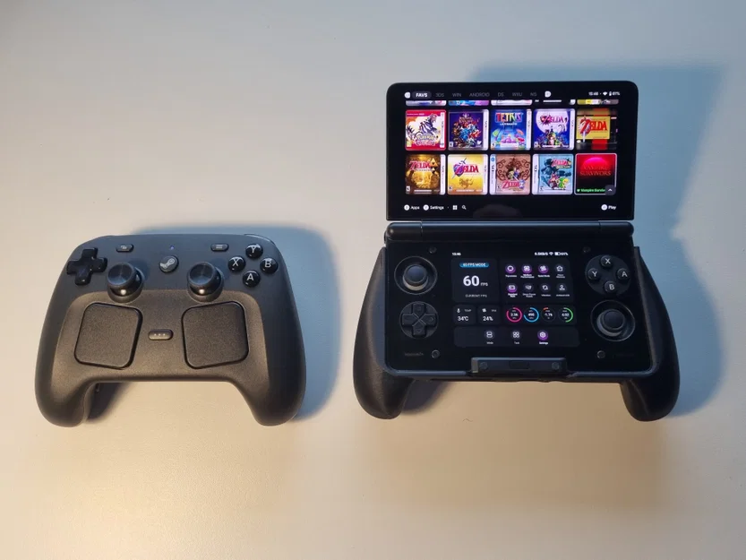 Tay cầm công thái học kiểu Steam Controller cho AYN Thor - Image 2