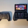 Tay cầm công thái học kiểu Steam Controller cho AYN Thor - Thumbnail 2