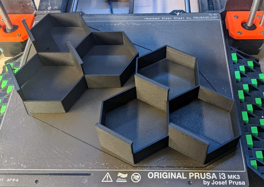 Kệ Trưng Bày Mô Hình Lục Giác (Tỉ lệ 6mm) - Tùy biến Parametric - Image 4