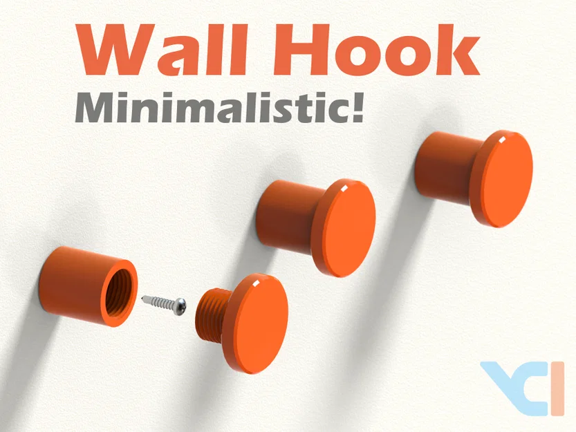 Móc treo tường – Thiết kế tối giản (Minimalistic) - Image 1