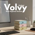 Volvy - Hộp lưu trữ để bàn họa tiết đan len - Thumbnail 1