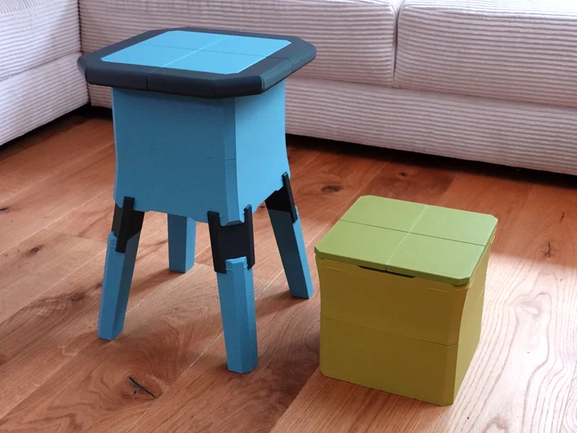 Stool is the box: Ghế đôn thông minh có thể xếp gọn thành hộp - Image 1