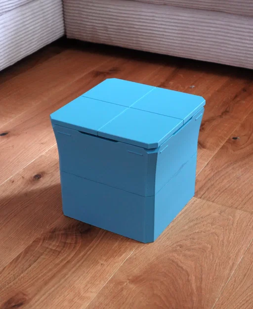 Stool is the box: Ghế đôn thông minh có thể xếp gọn thành hộp - Image 9