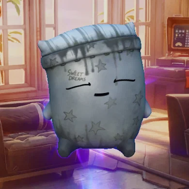 Mô hình 3D chiếc gối Sweet Dreams từ Fortnite cực xinh xắn
