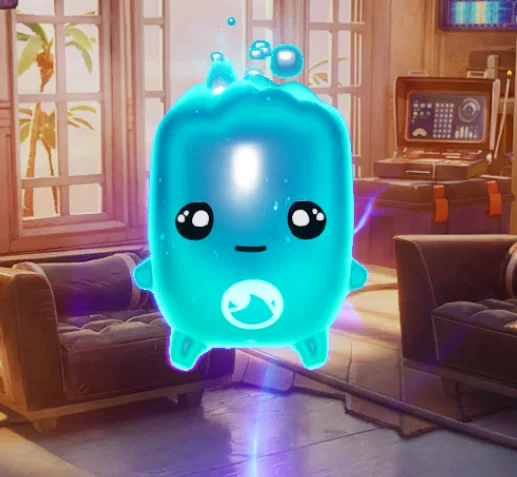 Mô hình 3D Fortnite Sprite Nước cực đáng yêu cho fan game - Image 1